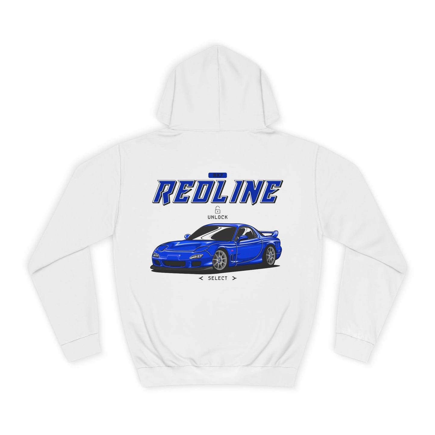 RX7 BLUE HOODIE
