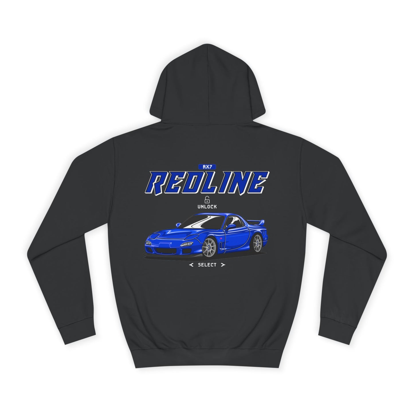 RX7 BLUE HOODIE