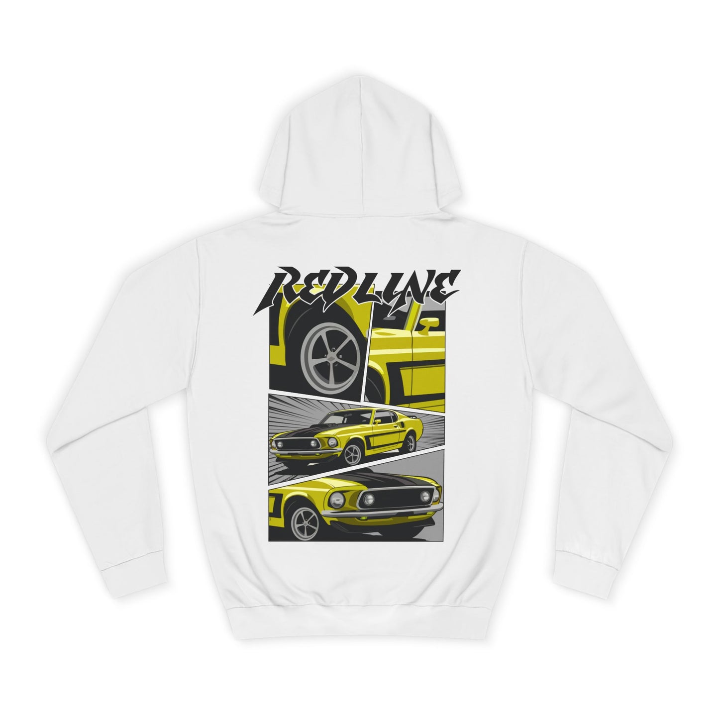 MUSTANG YELLOW HOODIE