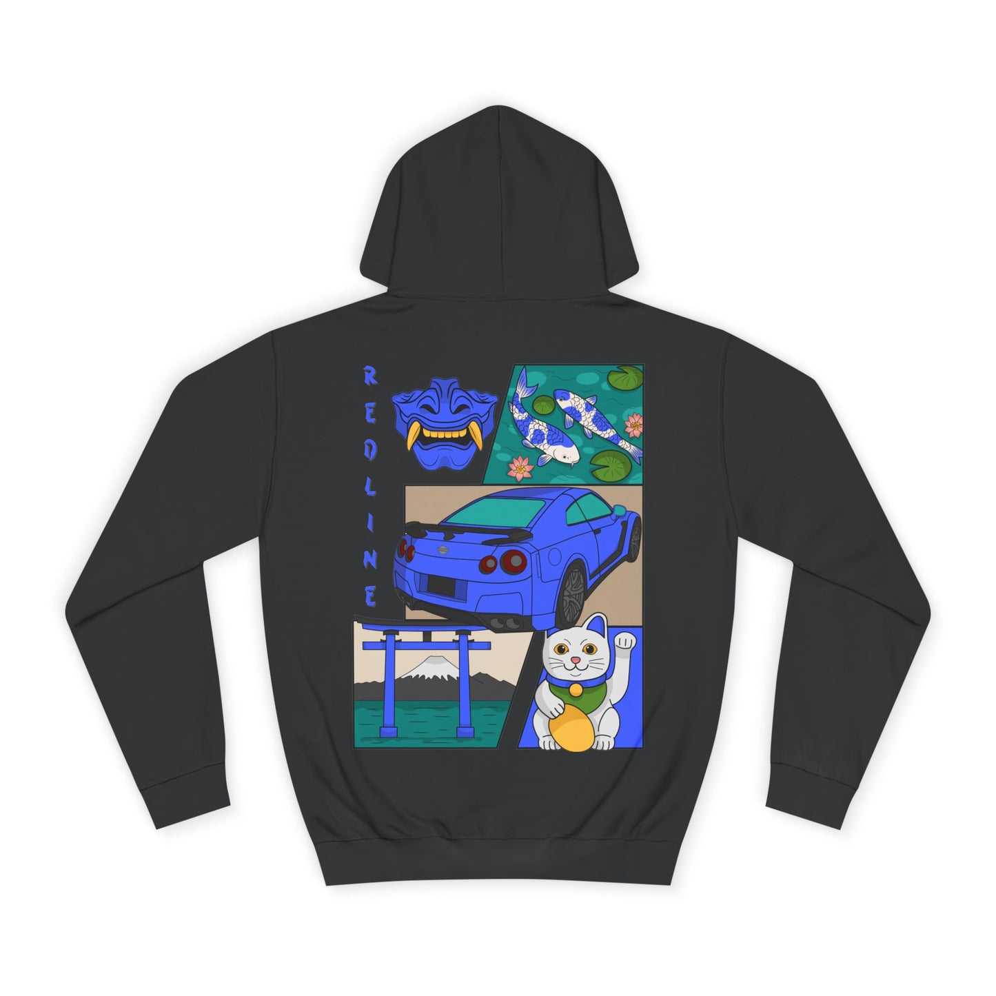 GTR R35 Hoodie Blue