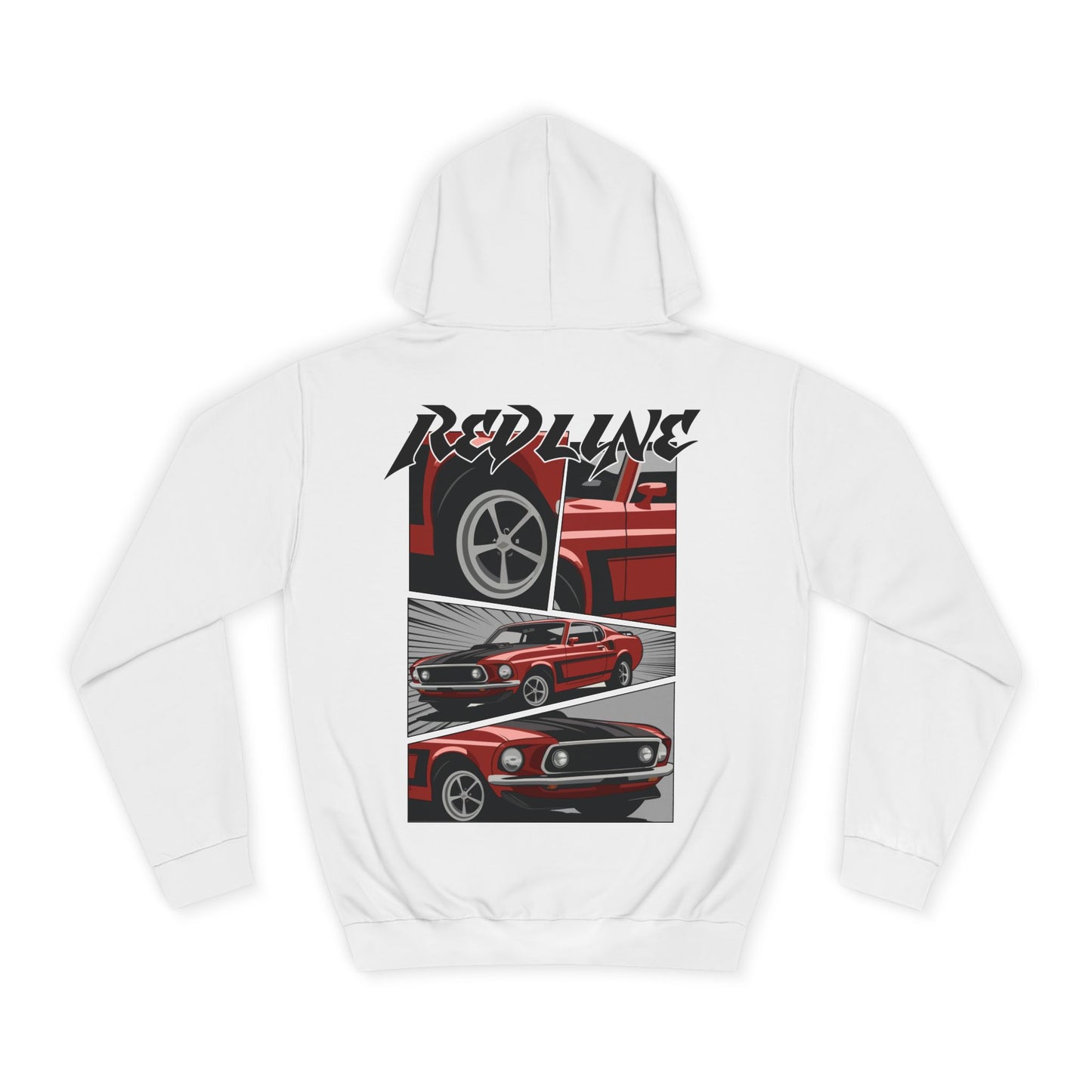 MUSTANG RED HOODIE