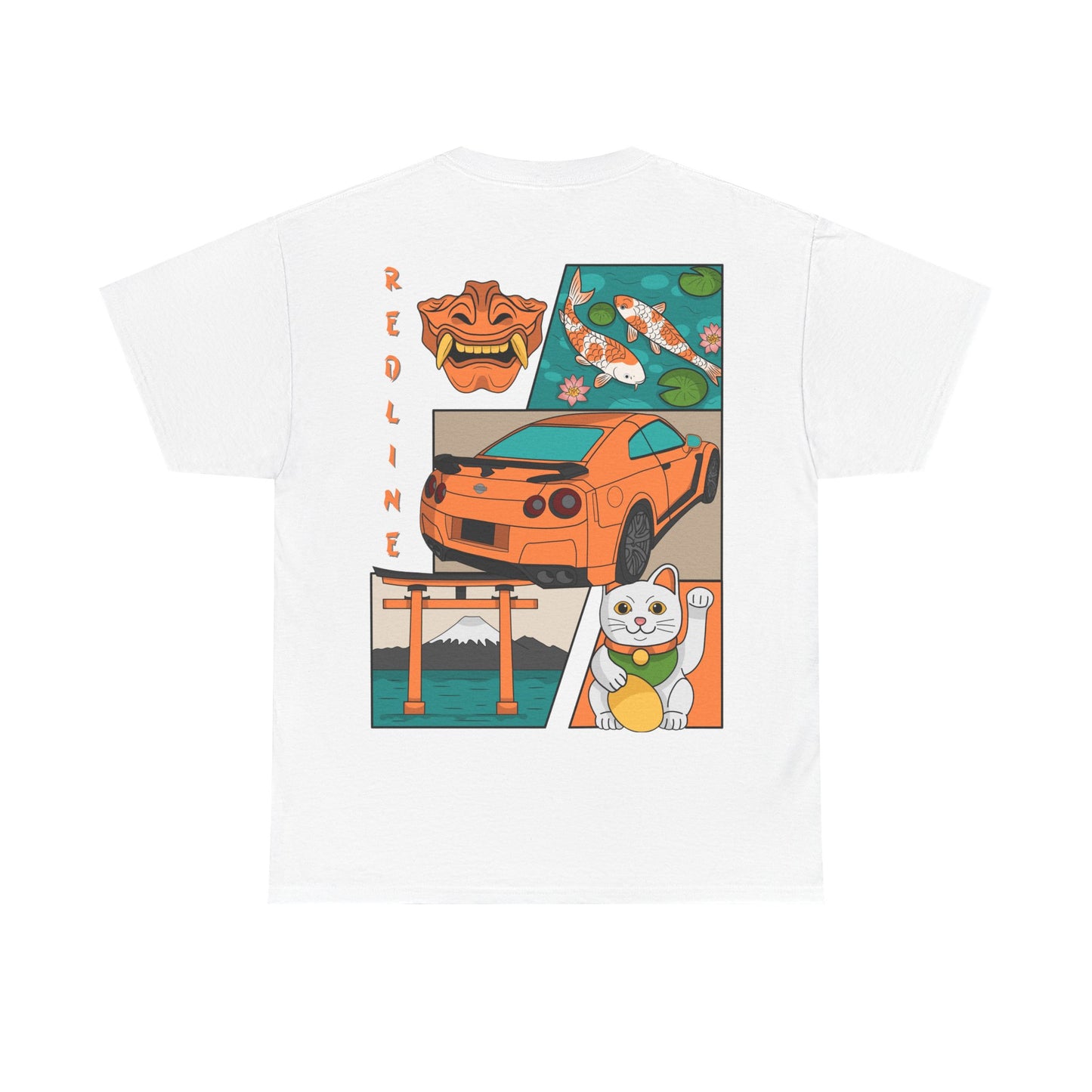 GTR R35 Tee Orange