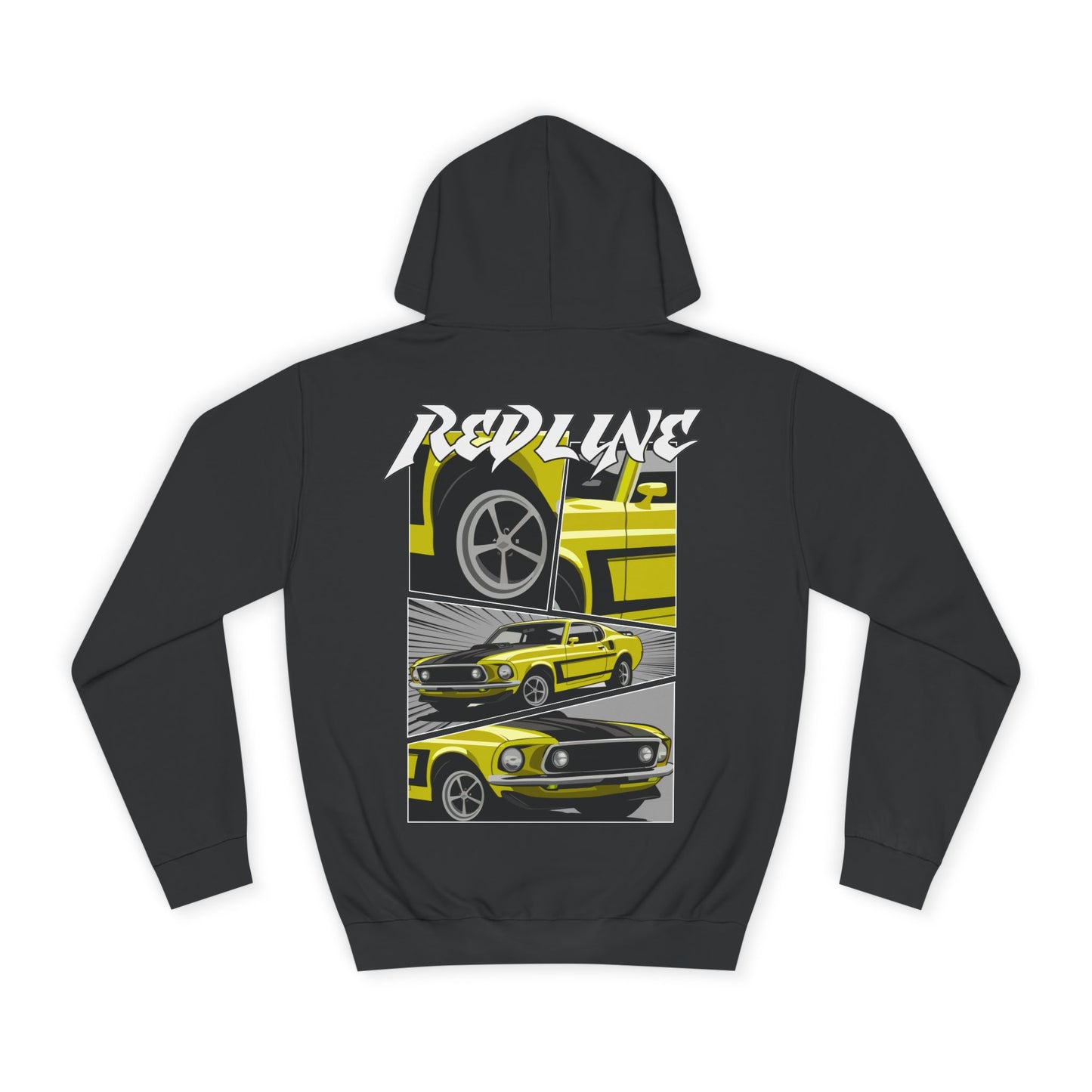 MUSTANG YELLOW HOODIE