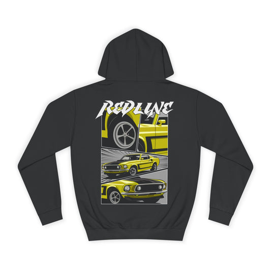 MUSTANG YELLOW HOODIE