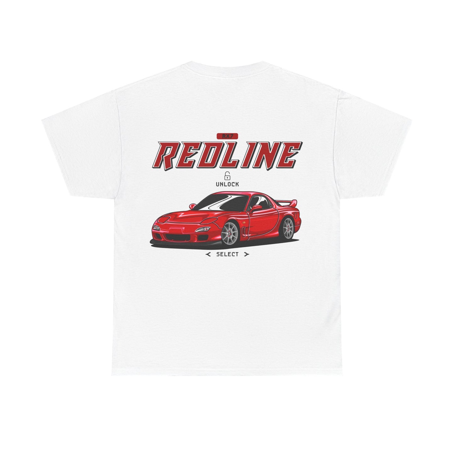 RX7 RED TEE