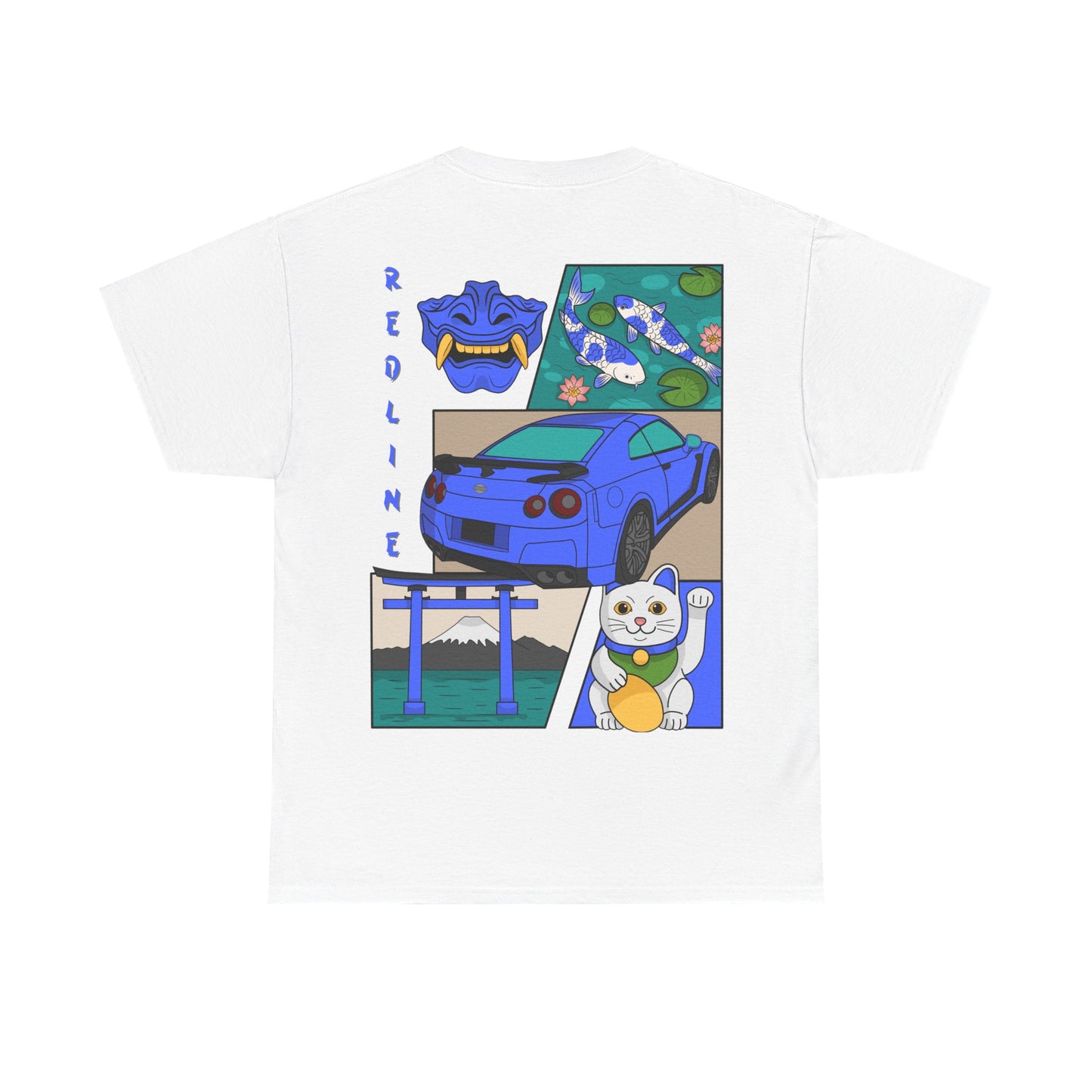 GTR R35 Tee Blue