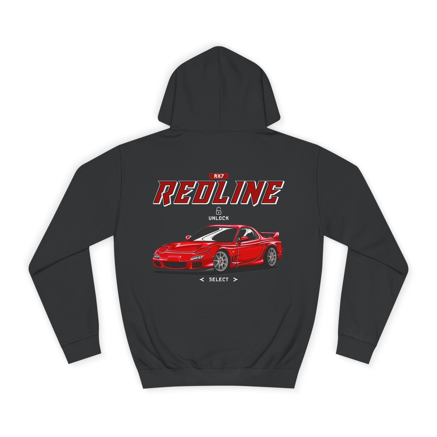 RX7 RED HOODIE