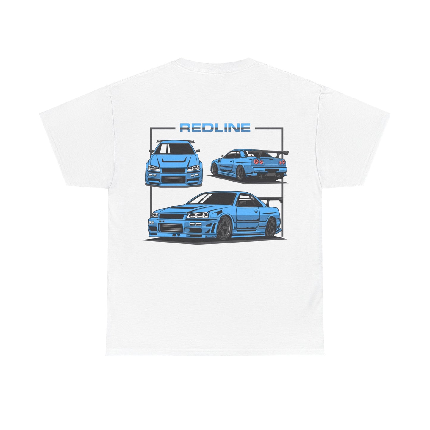 R34 BLUE TEE