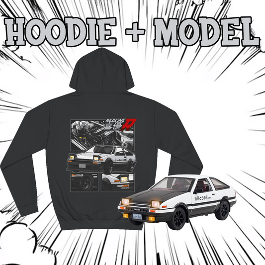 Redline X Scalix AE86 Hoodie Bundle