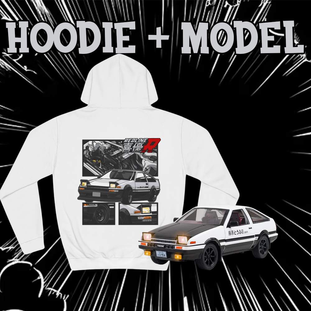 Redline X Scalix AE86 Hoodie Bundle