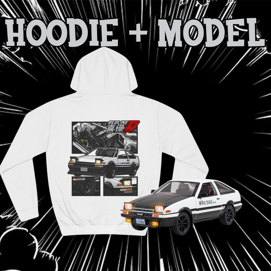 Redline X Scalix AE86 Hoodie Bundle