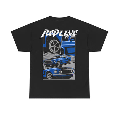 MUSTANG BLUE TEE