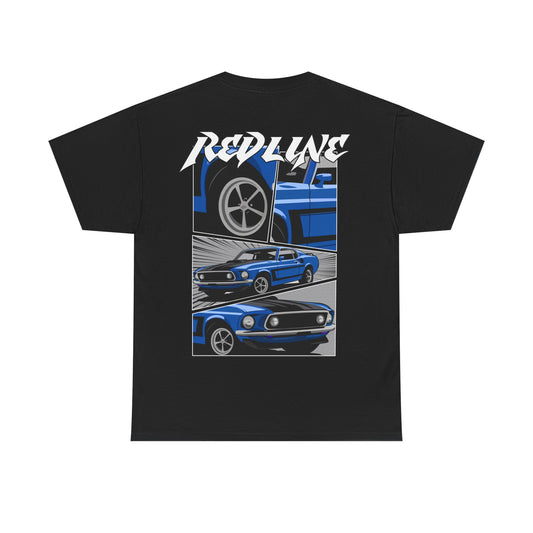 MUSTANG BLUE TEE