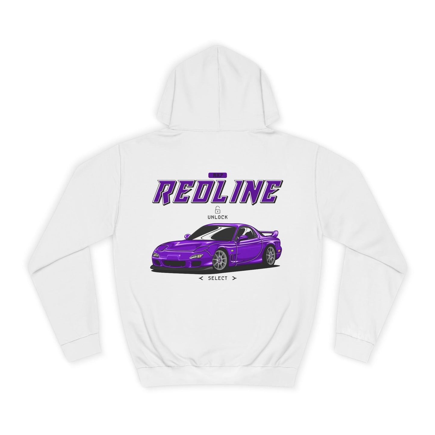 RX7 PURPLE HOODIE