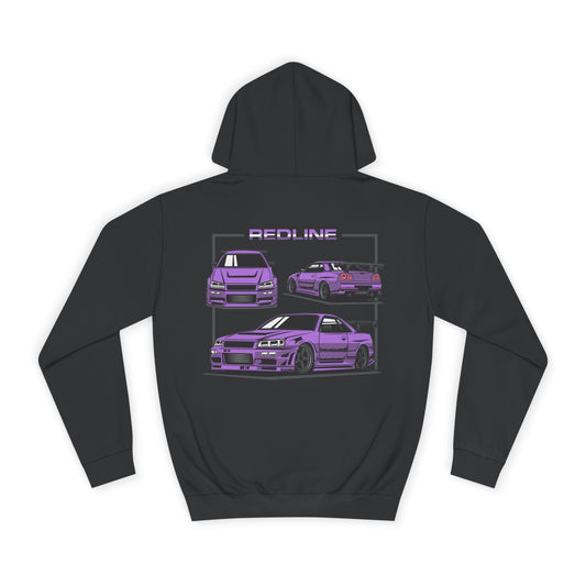 R34 PURPLE HOODIE