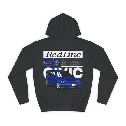 CIVIC BLUE HOODIE
