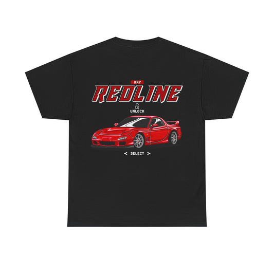 RX7 RED TEE