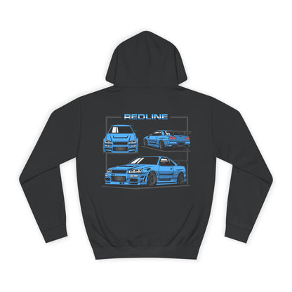 R34 BLUE HOODIE