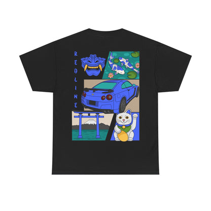 GTR R35 Tee Blue