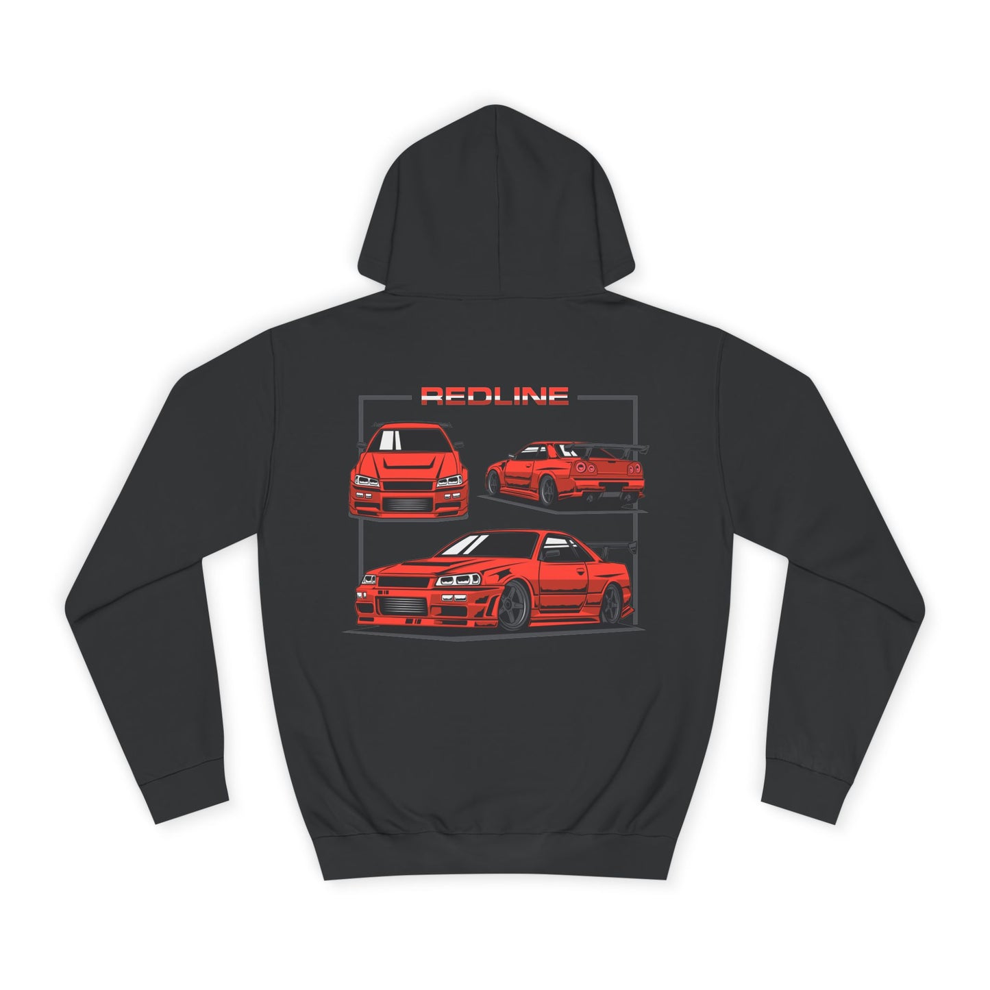 R34 RED HOODIE