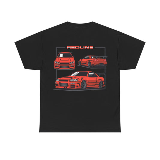 R34 RED TEE