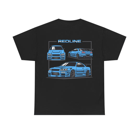 R34 BLUE TEE