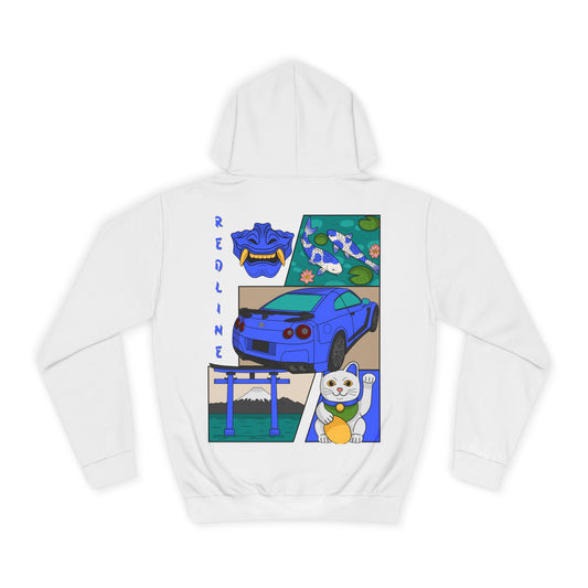 GTR R35 Hoodie Blue