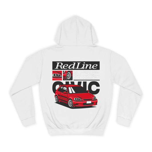 CIVIC RED HOODIE