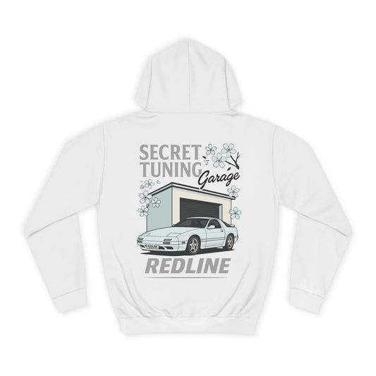 RX-7 FC White Hoodie