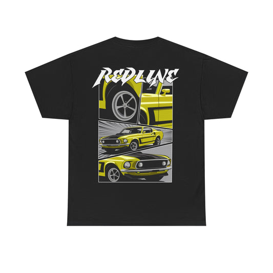 MUSTANG YELLOW TEE