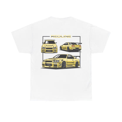 R34 YELLOW TEE