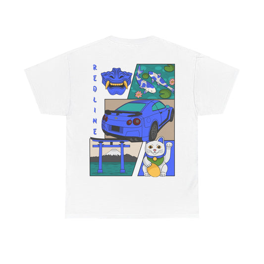 GTR R35 Tee Blue