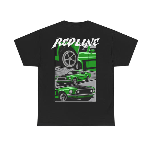 MUSTANG GREEN TEE