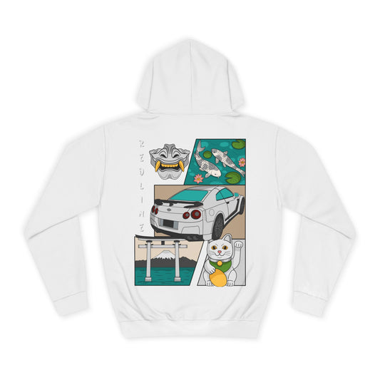 GTR R35 Hoodie White